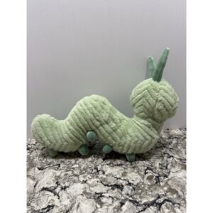 Linzy Toys Green Caterpillar Fuzzy Plush Stuffed Animal 15"